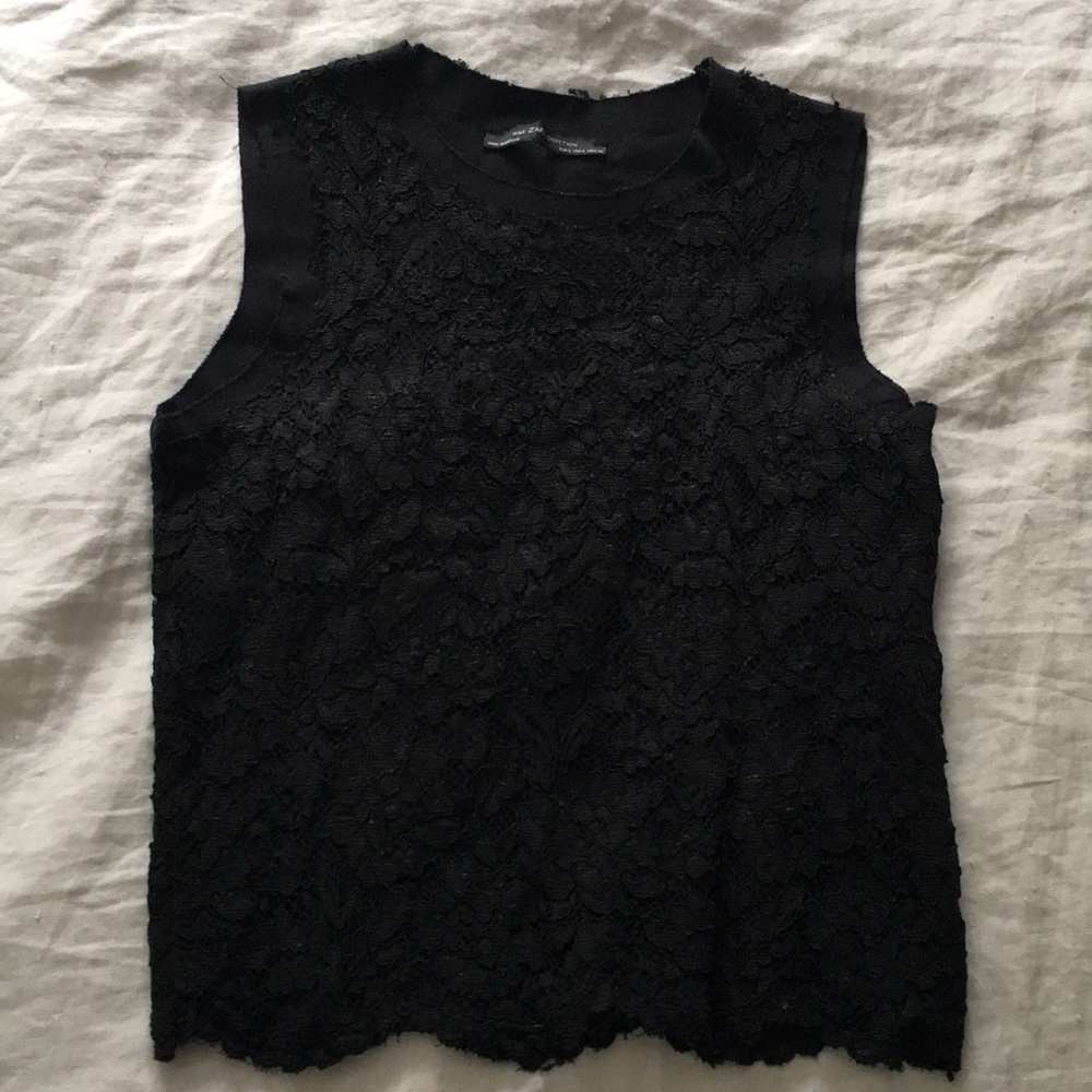 Zara Lace tank top